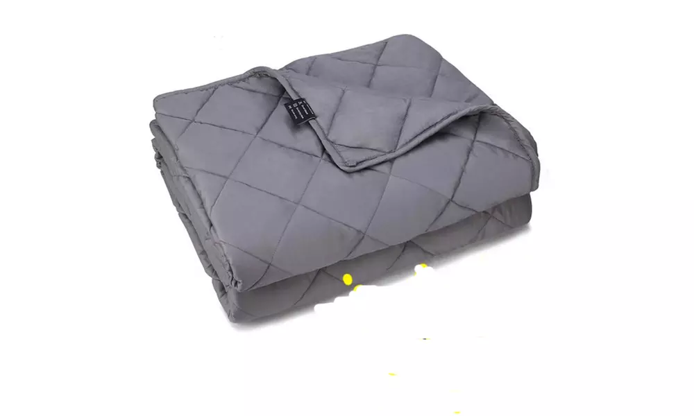 Weighted Blanket Cooling Weighted Blanket for Sleep, Grey - Primary Image