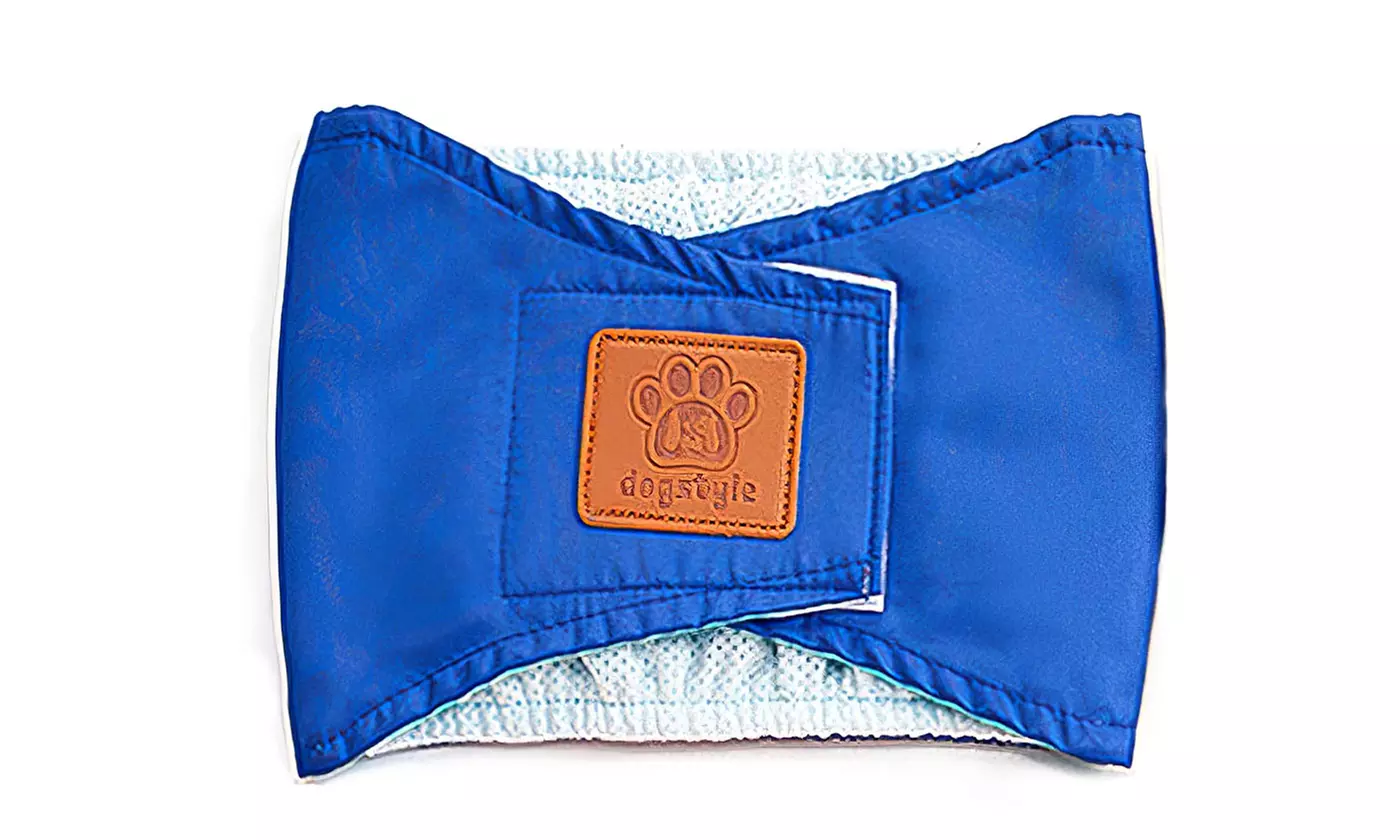3 Pack Dog Diapers Pet Male Puppy Belly Wrap Elastic Band Washable Waterproof
