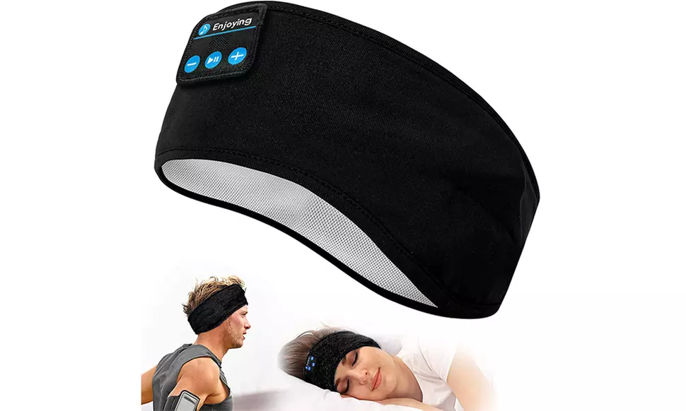 Bluetooth Sports Headband Headphones with Speakers Sleeping, Workout, Jogging - Second Medium