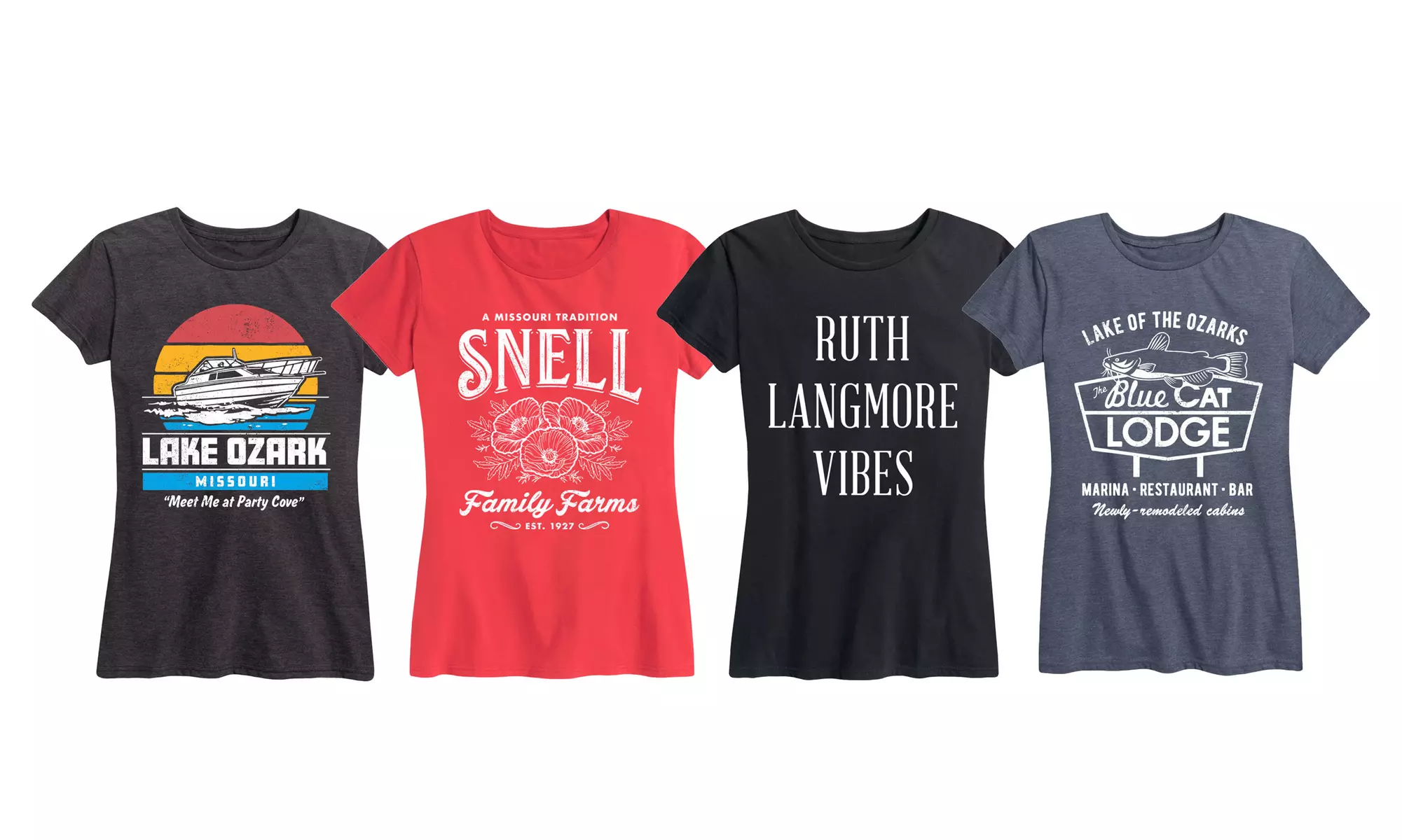 Instant Message: Women's Missouri Lake of the Ozarks Tees - Primary Image