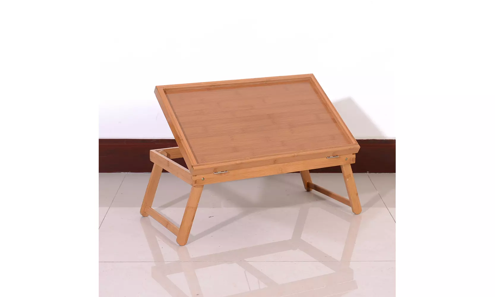 Table Top Adjustable Dining-table Wood Color - Primary Image