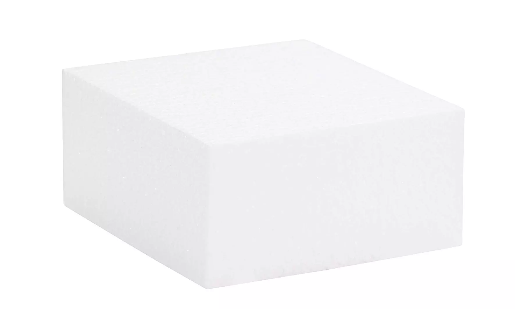 20-Pack Square Craft Foam Block, Polystyrene Foam, 4 x 4 x 2", for Sculpture - Second Medium