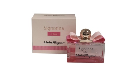 Signorina In Fiore Perfume By Salvatore Ferragamo 3.4oz.EDT Spray Women 3.4 Sweet Women Spray Eau De Toilette