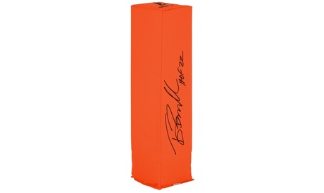 Tony Boselli Signed BSN Orange Endzone Football Pylon W/HOF 22 - (Schwartz COA)