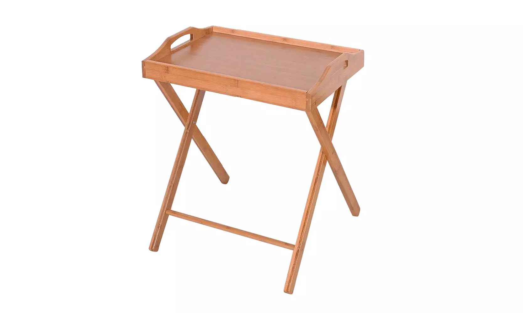 Bamboo Folding Table Breakfast TV Tray Tables - Second Medium
