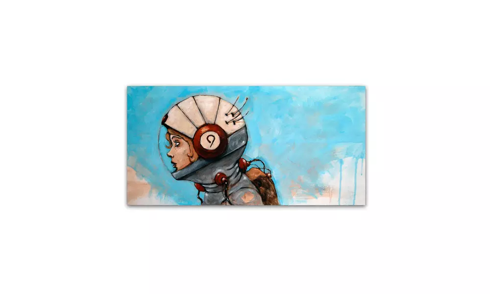 Craig Snodgrass 'Rosie The Rocketeer' Canvas Art - Primary Image
