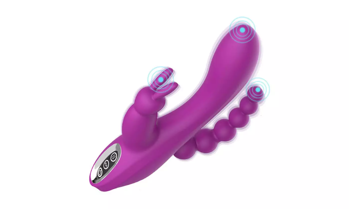 Rabbit Vibrator Powerful Dildo Vibrator G-Spot Massager Waterproof Sex Toys 