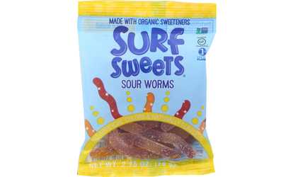 SOUR WORMS ( 12 - 2.75 OZ )