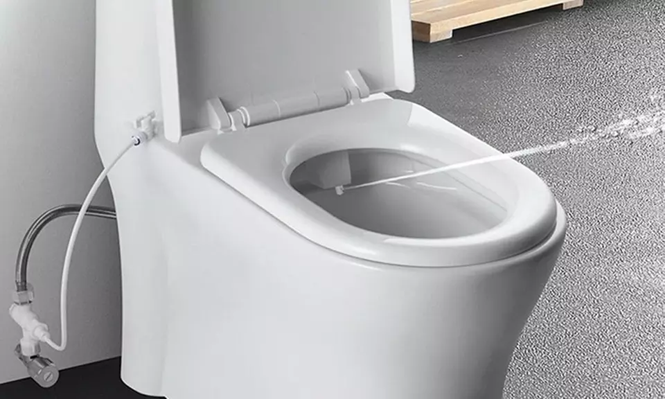 Bathroom Intelligent Toilet Seat Bidet Spray Flushing Sanitary Device - Primary Image
