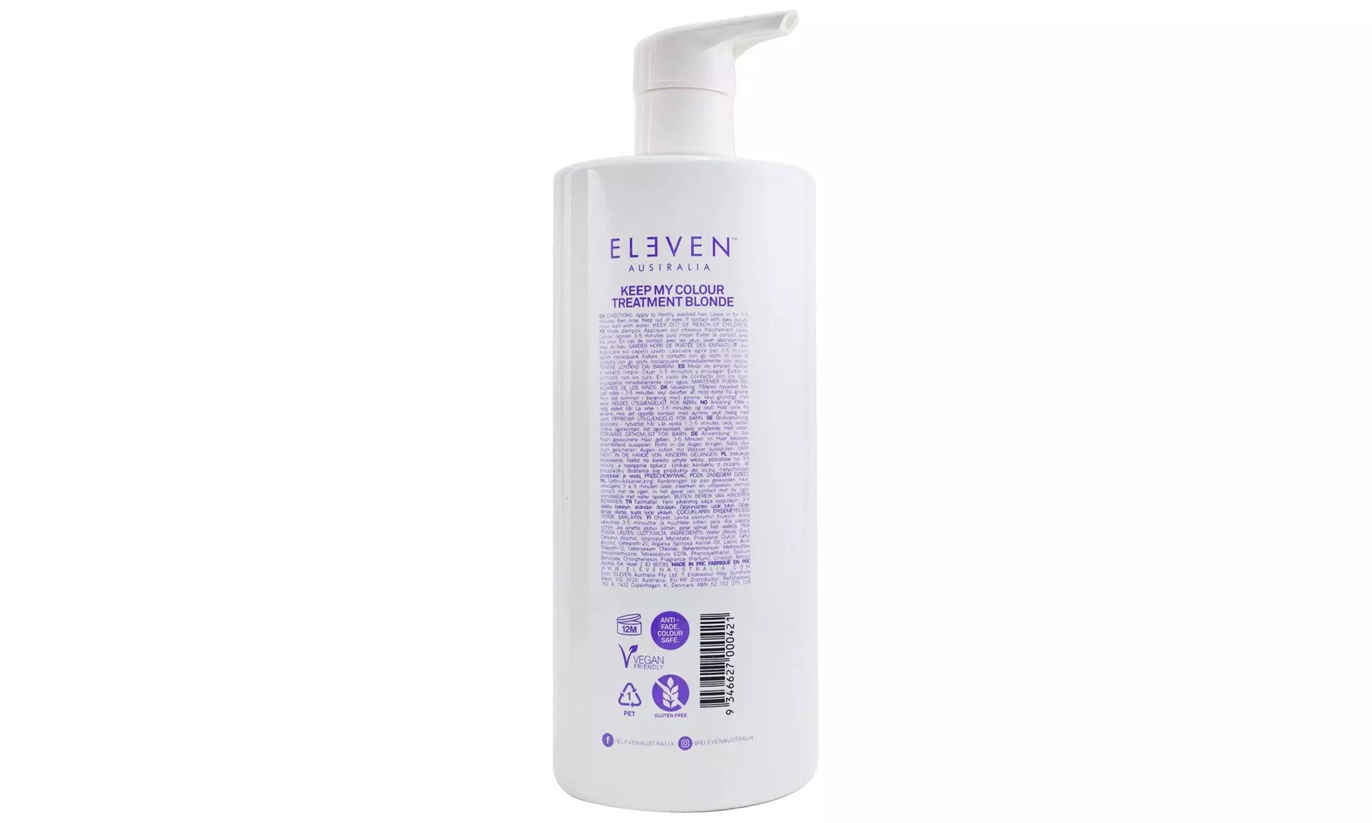 Eleven Australia Keep My Colour Treatment Blonde 33.8 Oz / 1 L - Second Medium