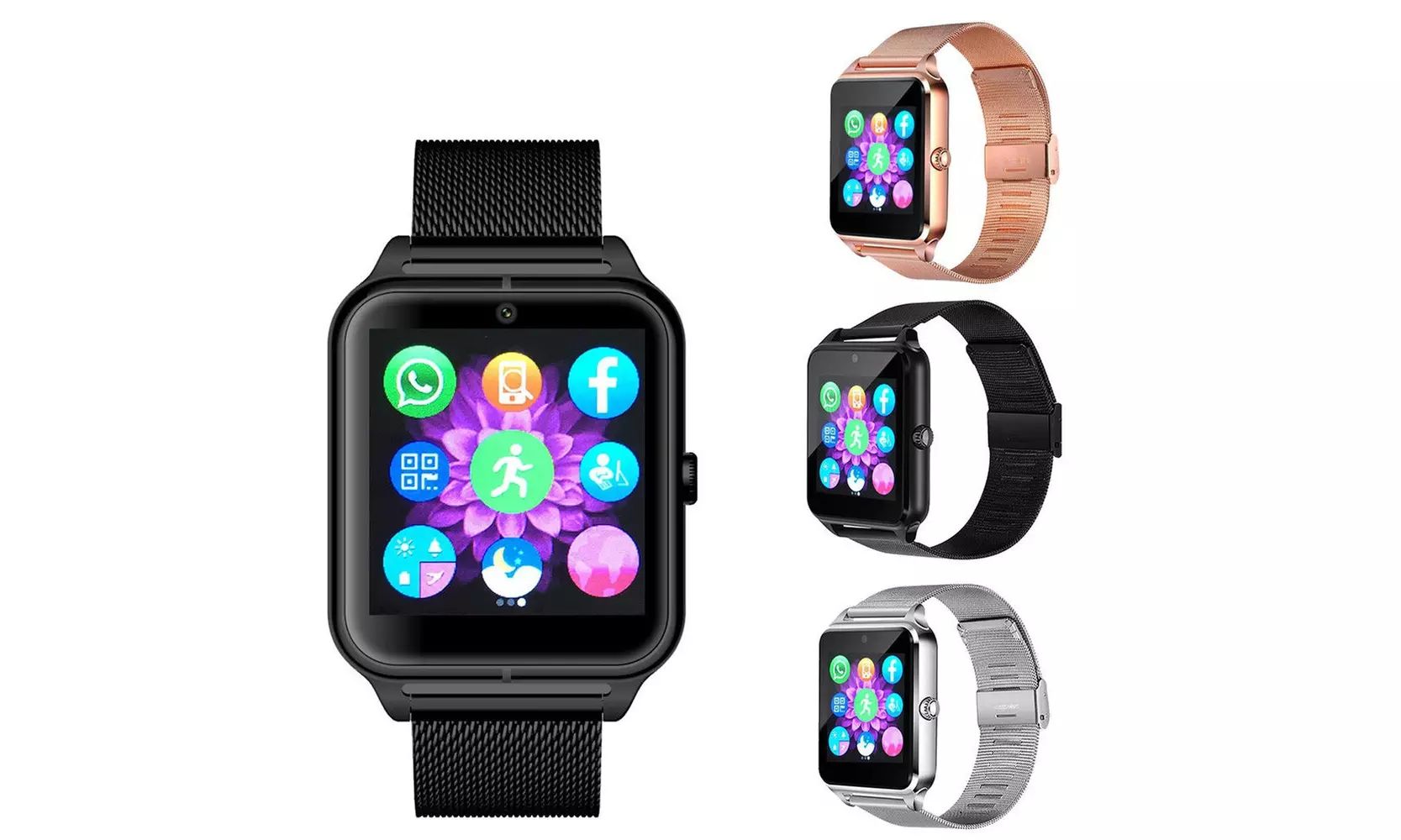 Multi-Functional Bluetooth Digital GSM SIM Phone Smart Watch - Primary Image