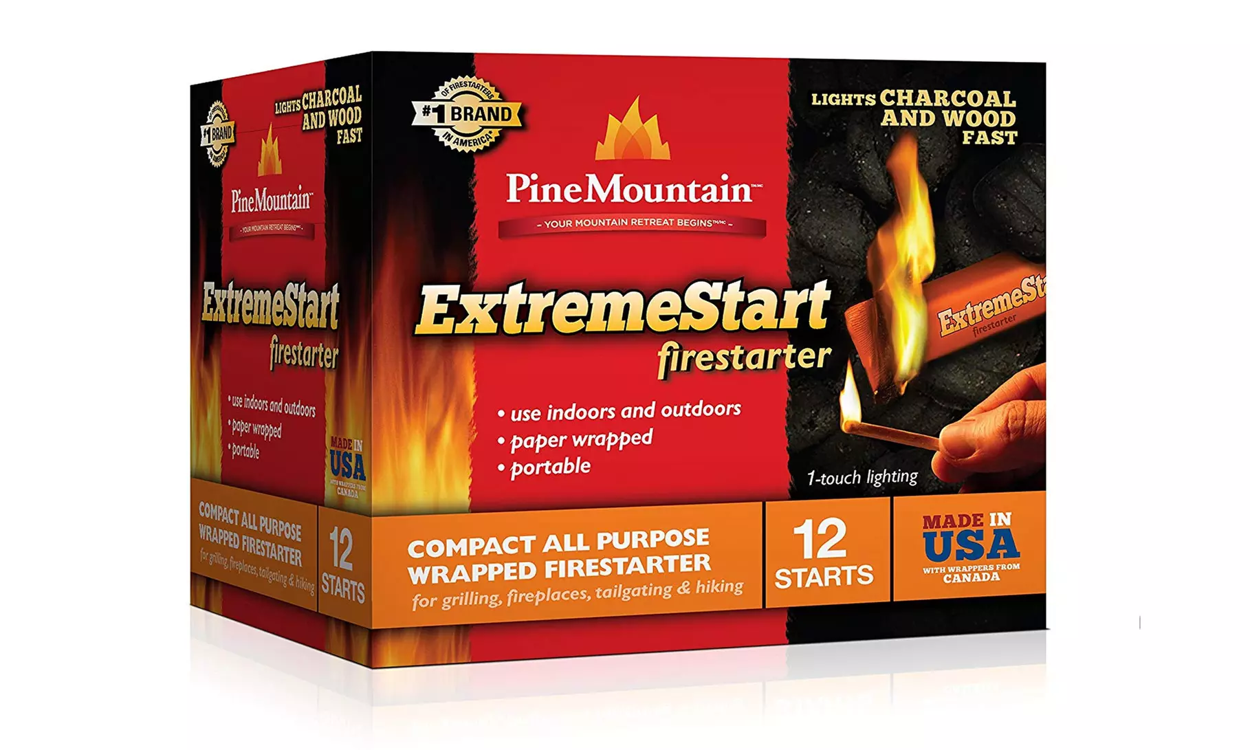 Pine Mountain 41525-01001 Starterlogg Firestarter, Pack - 24 - Primary Image