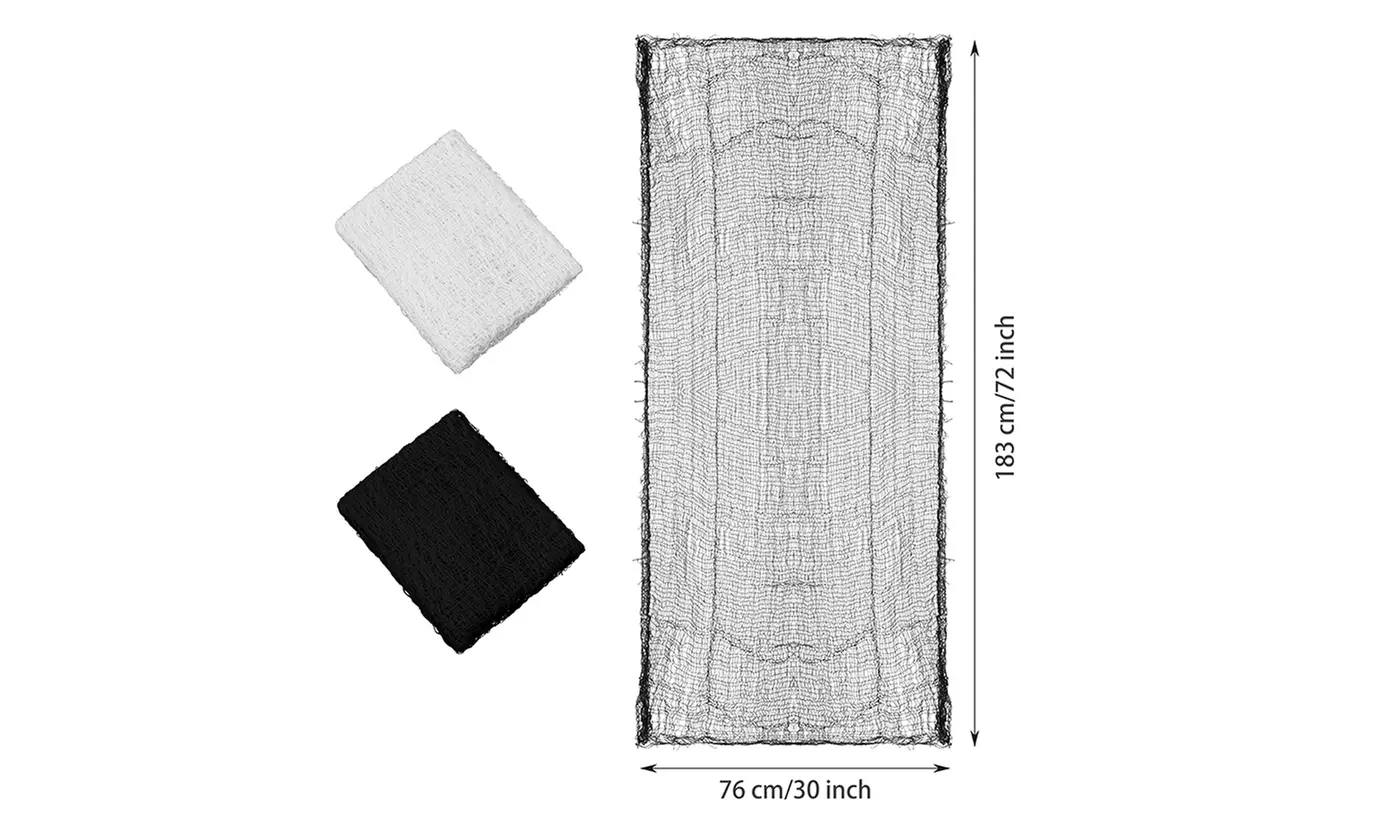 5 PCS Halloween Creepy Cloth Scary Spooky Cloth Creepy Gauze Decorations