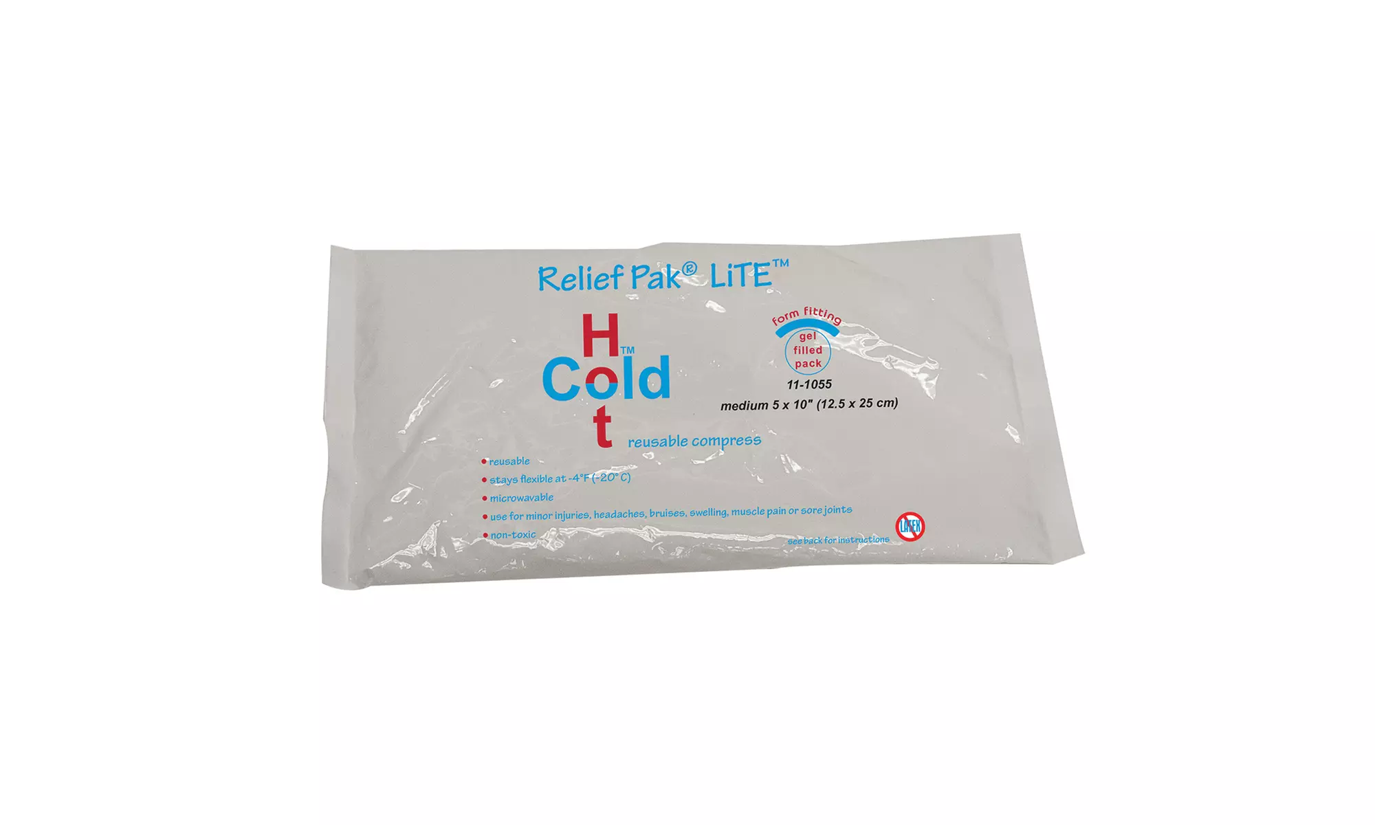 Relief Pak Val-u Pak LiTE Cold n' Hot Pack - 5" x 10" - Each - Primary Image
