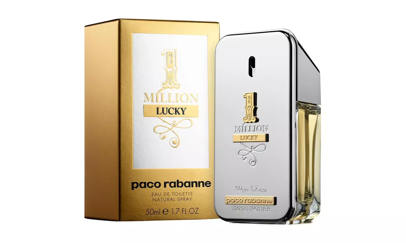 Paco Rabanne 1 Million Lucky 1.7 OZ / 3.4 OZ EDT For Men - Primary Image