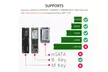 M.2 SATA SSD to USB 3.0 External SSD Reader Converter Adapter Enclosure w/ UASP - Second Medium