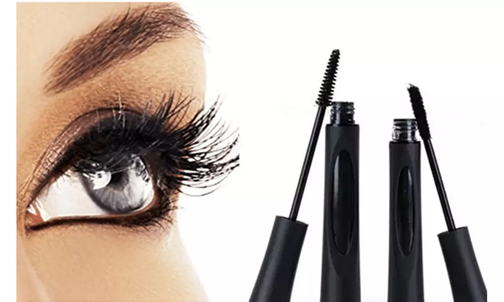 Waterproof Double Mascara 3D Fiber Lashes Plus Fortified with Uplift - Primary Image