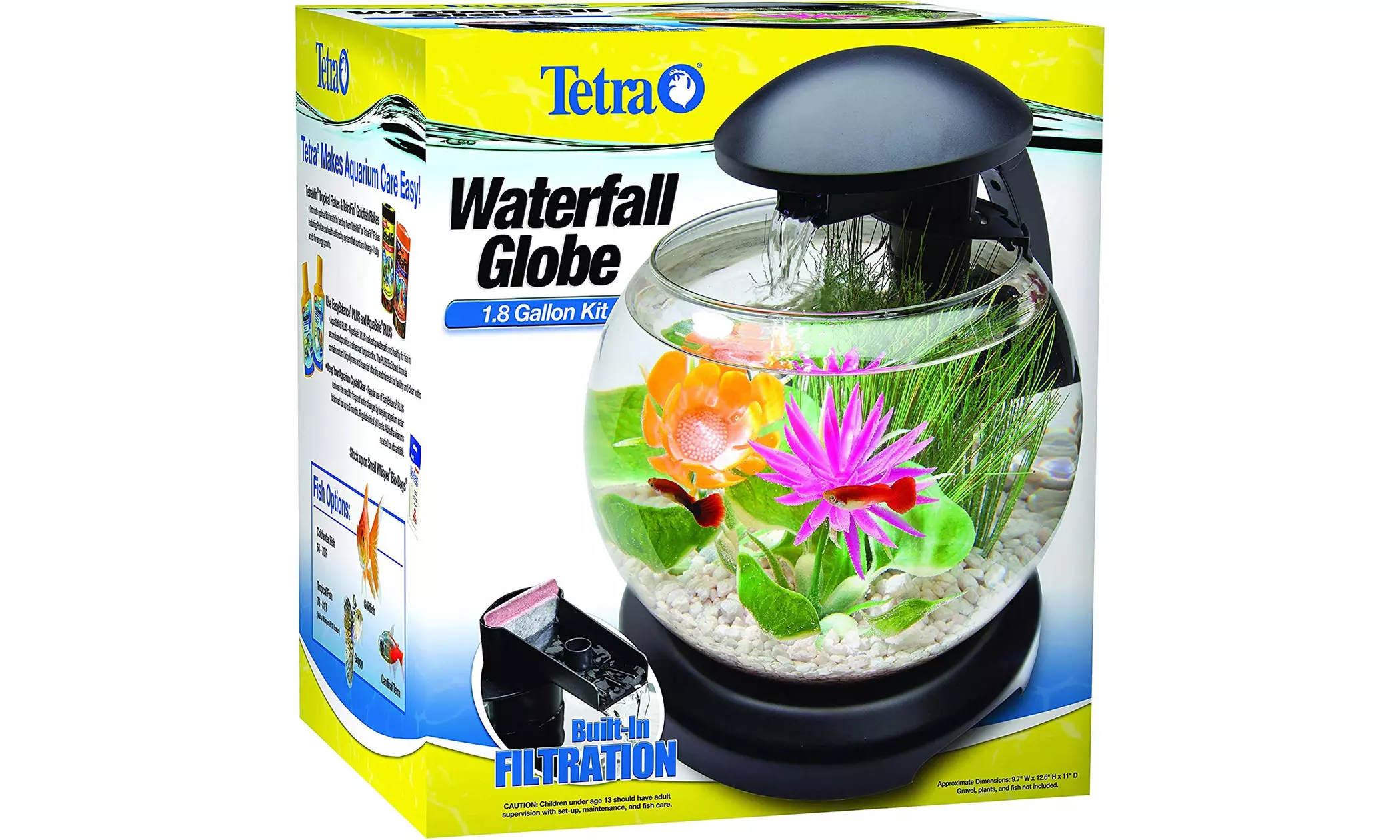 Gallon Waterfall Globe Groupon Goods