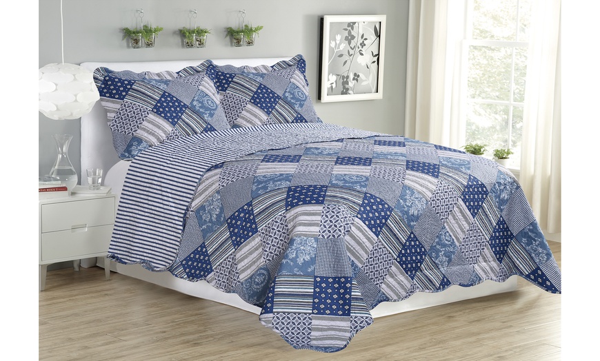 Glory Home Designs - 3 Piece Assorted Premium Quilt Sets | Groupon