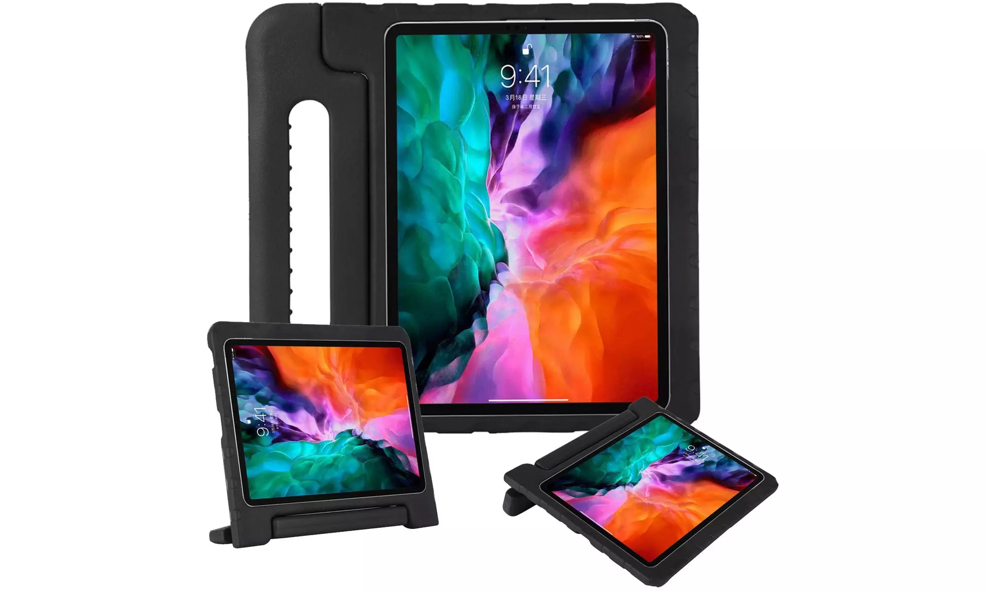 For iPad Pro 11 inch 3rd Generation 2021 Shockproof Protective Handle Stand Case - Primary Image