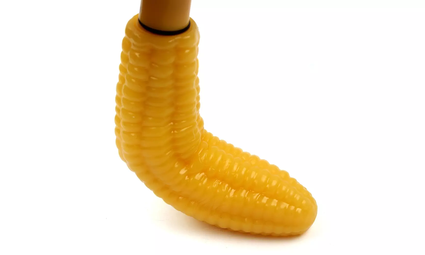 Waterproof G-spot Vibrator Silicone Corn Vibrator - Primary Image