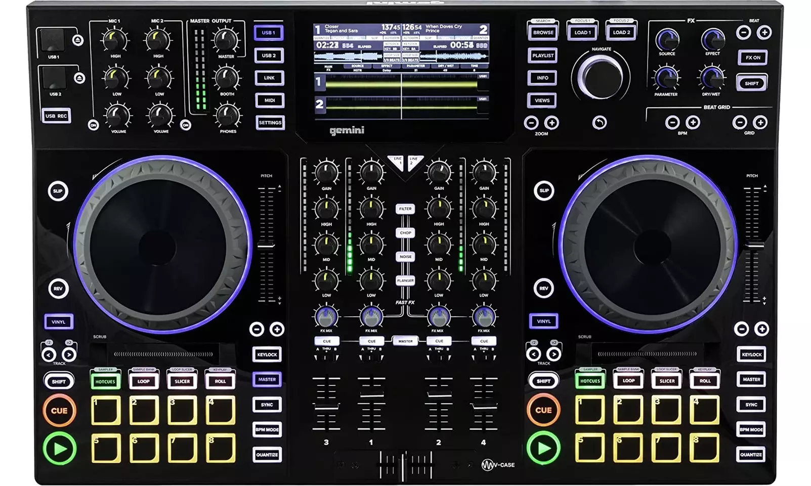 Gemini SDJ-4000 Standalone DJ Controller - Primary Image