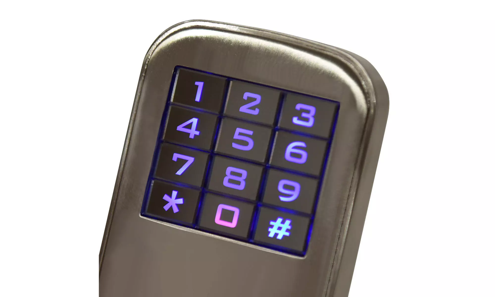 Digital Electronic Code Keyless Security Entry Door Lock Keypad New Black