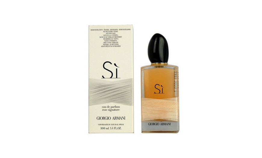 Giorgio Armani Si Rose Signature 2016 EDP  oz for Women Tester | Groupon