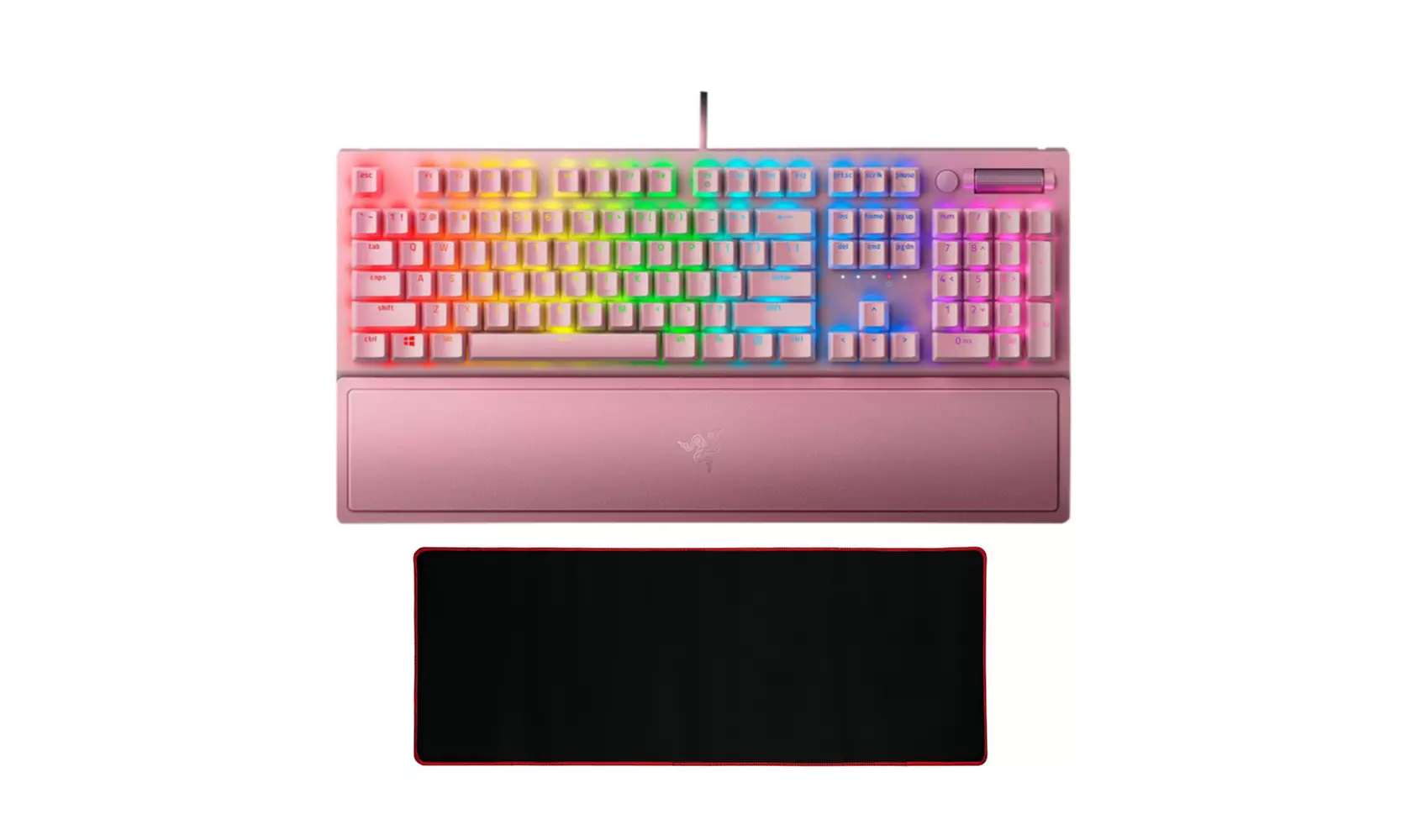 Razer Blackwidow V3 Wired Gaming Mechanical Keyboard (Renewed) with Mouse Pad - Primary Image