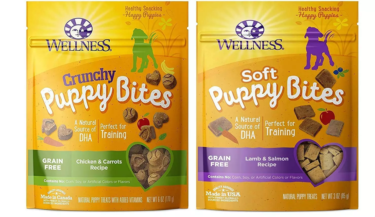 Wellness Crunchy Puppy Bites for Dogs (2-Pack) - Second Medium