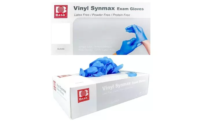 Disposable Basic Vinyl  Powder Free Synmax Gloves 
