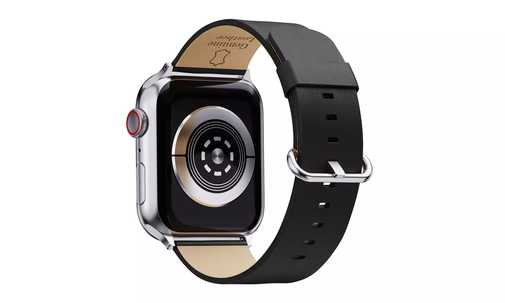 Waloo Leather & Metal Replacement Bands for Apple Watch - All Series