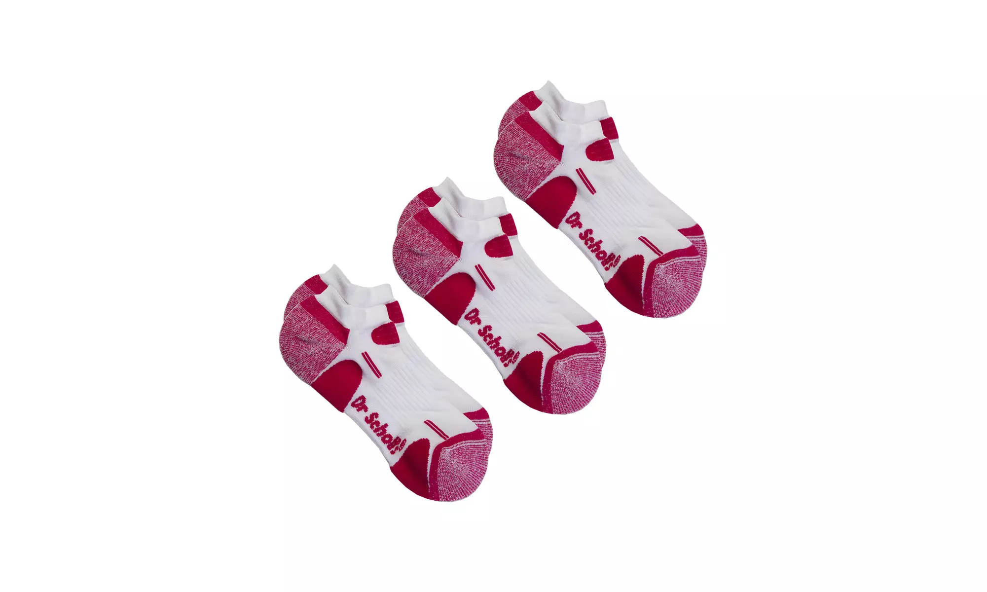 Dr. Scholls Women's Tri-Zone Comfort Low Cut Socks 3 Pack - 4-10 - Second Medium