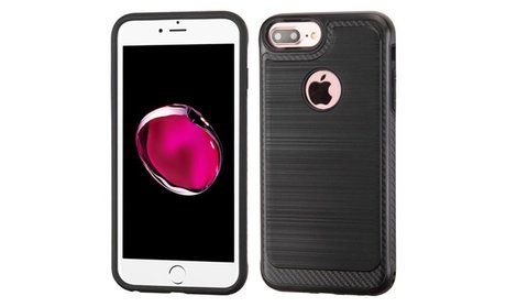 Slim Brush Hybrid Shockproof Dustproof Protective Case For iPhone 7...