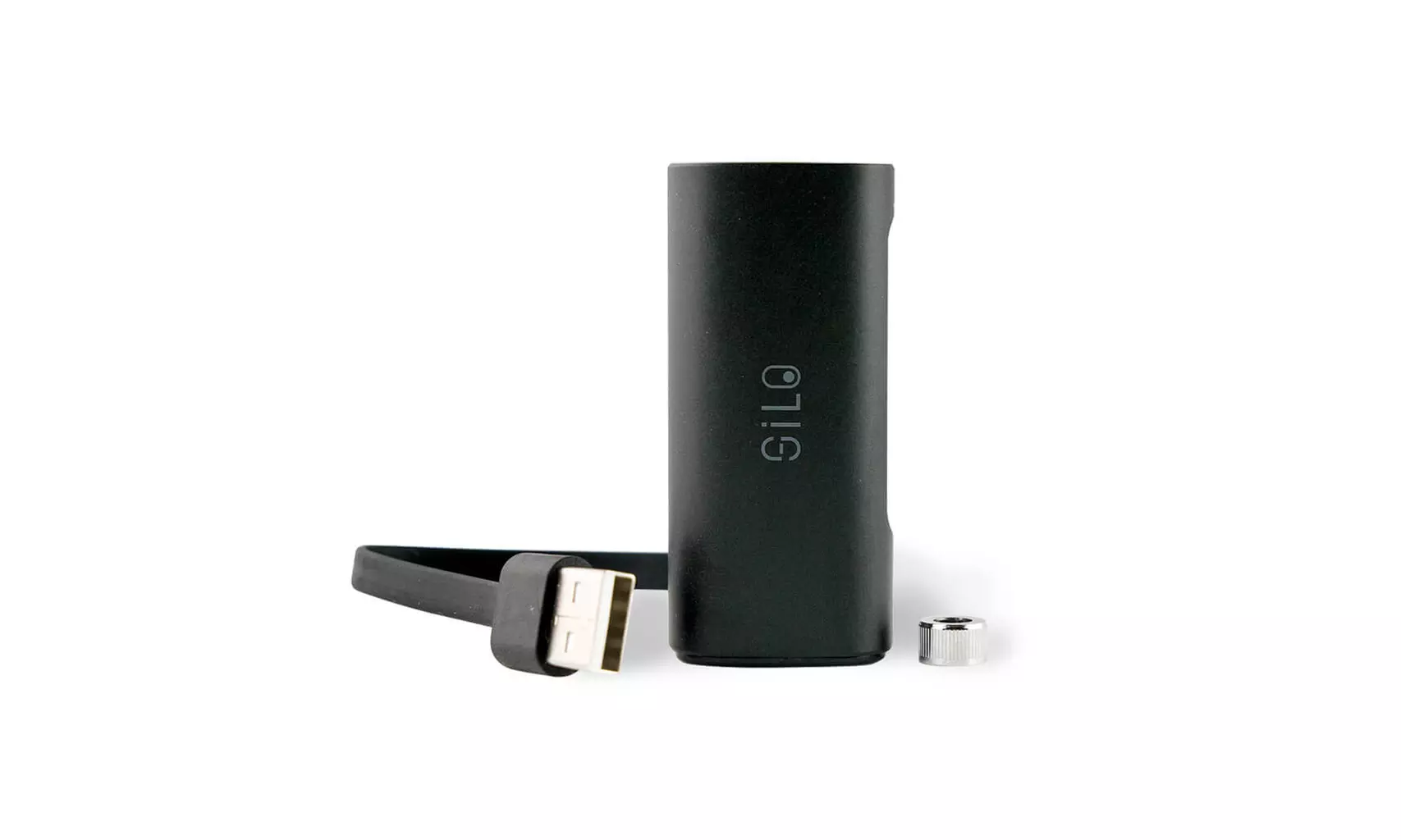 Black 500mah Rechargeable Silo Vape Pen Battery for Oil/CBD Cartridges by CCELL - Second Medium