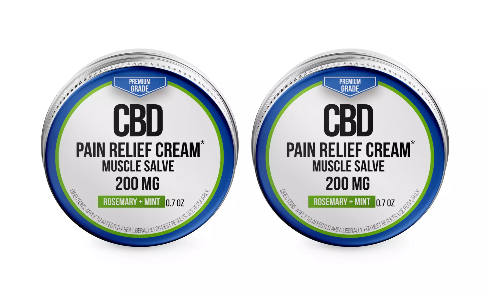 Select Organics CBD Infused Pain Relief Muscle Cream Salve (200mg) - Second Medium
