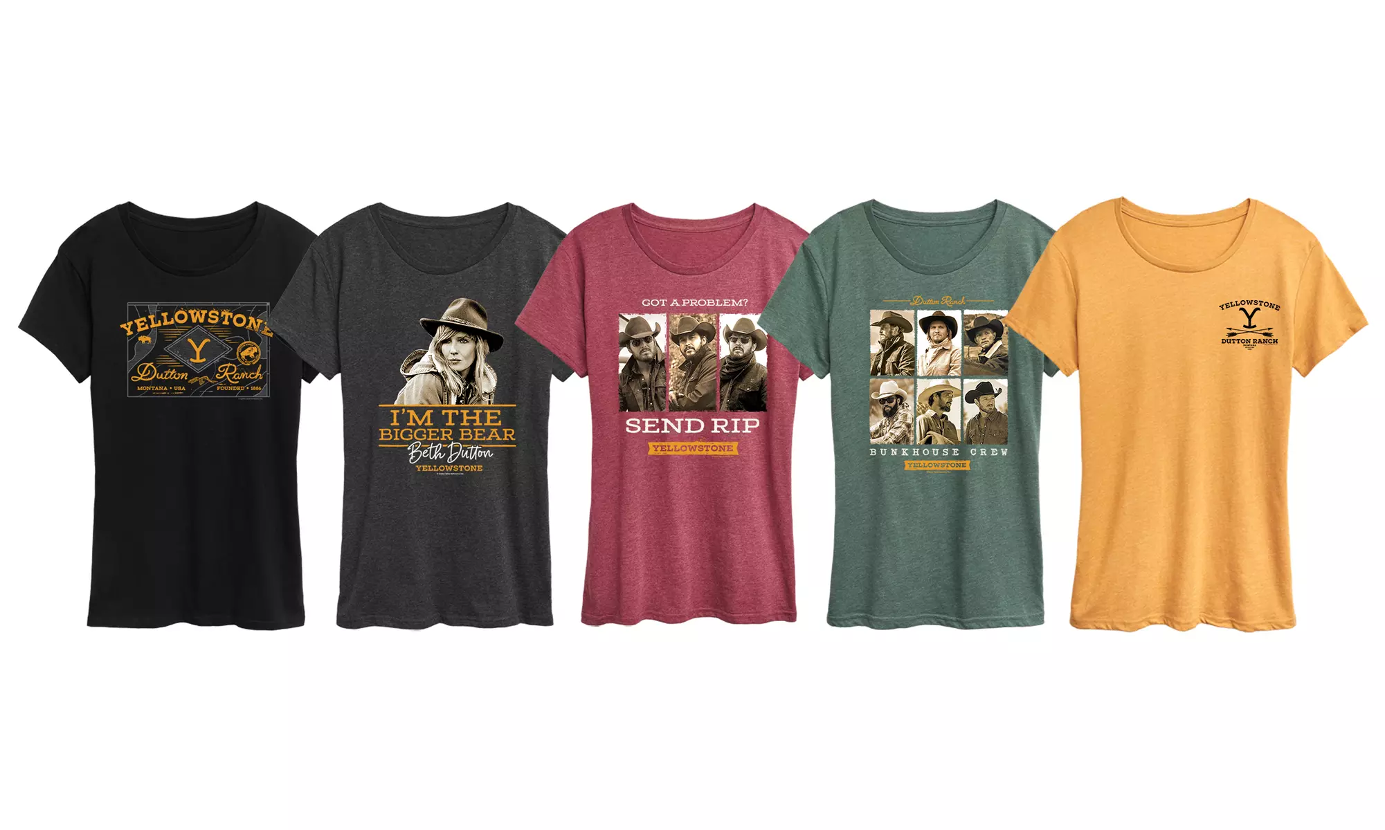 Yellowstone Women's Tees Officially Licensed (S-4XL) - Primary Image
