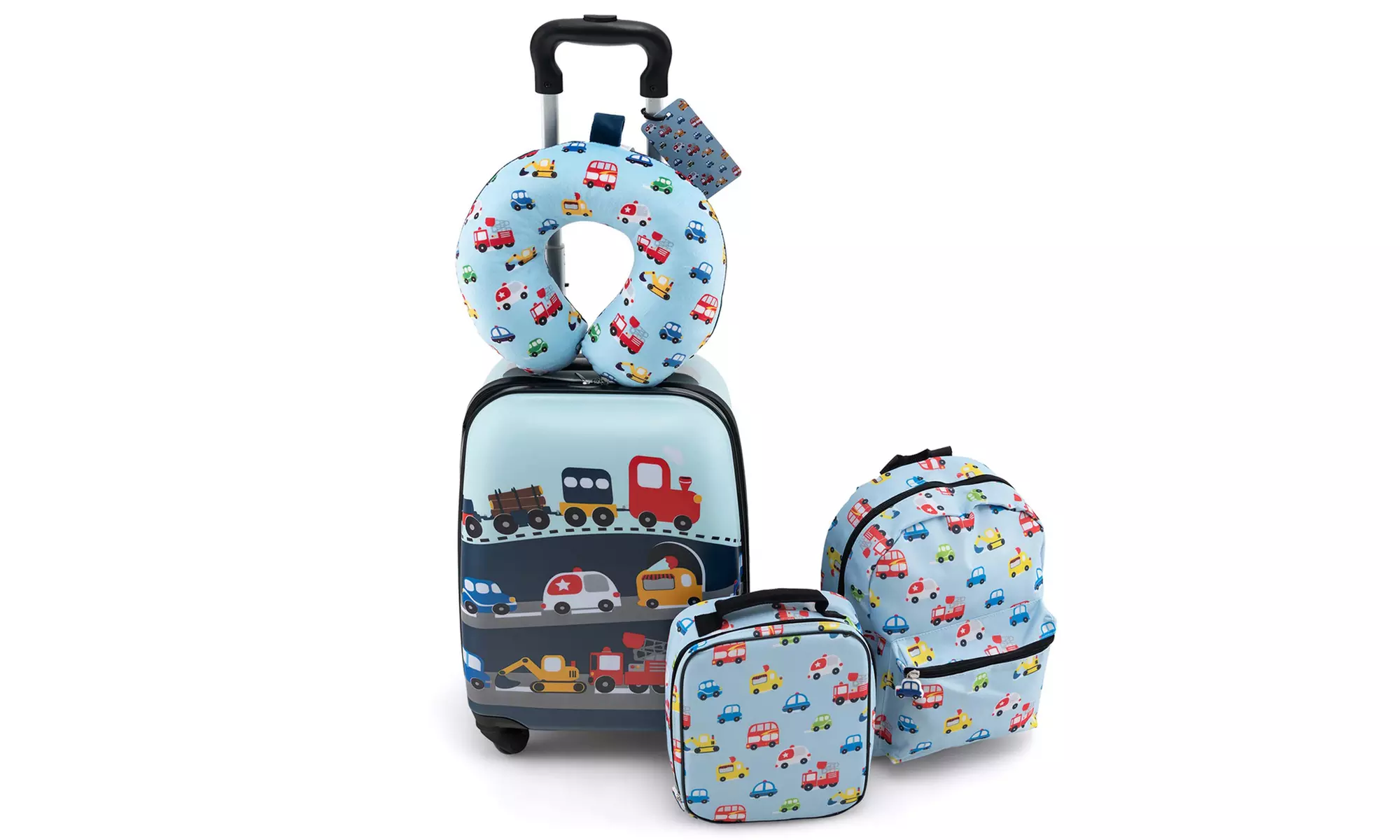 Costway Five-Piece Costway Kids Luggage Set 
