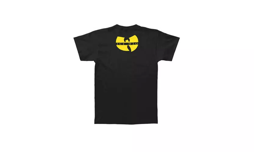 Wu-Tang Clan Cream and Black Hip-Hop Music Men's Official Licensed T-Shirt - Second Medium