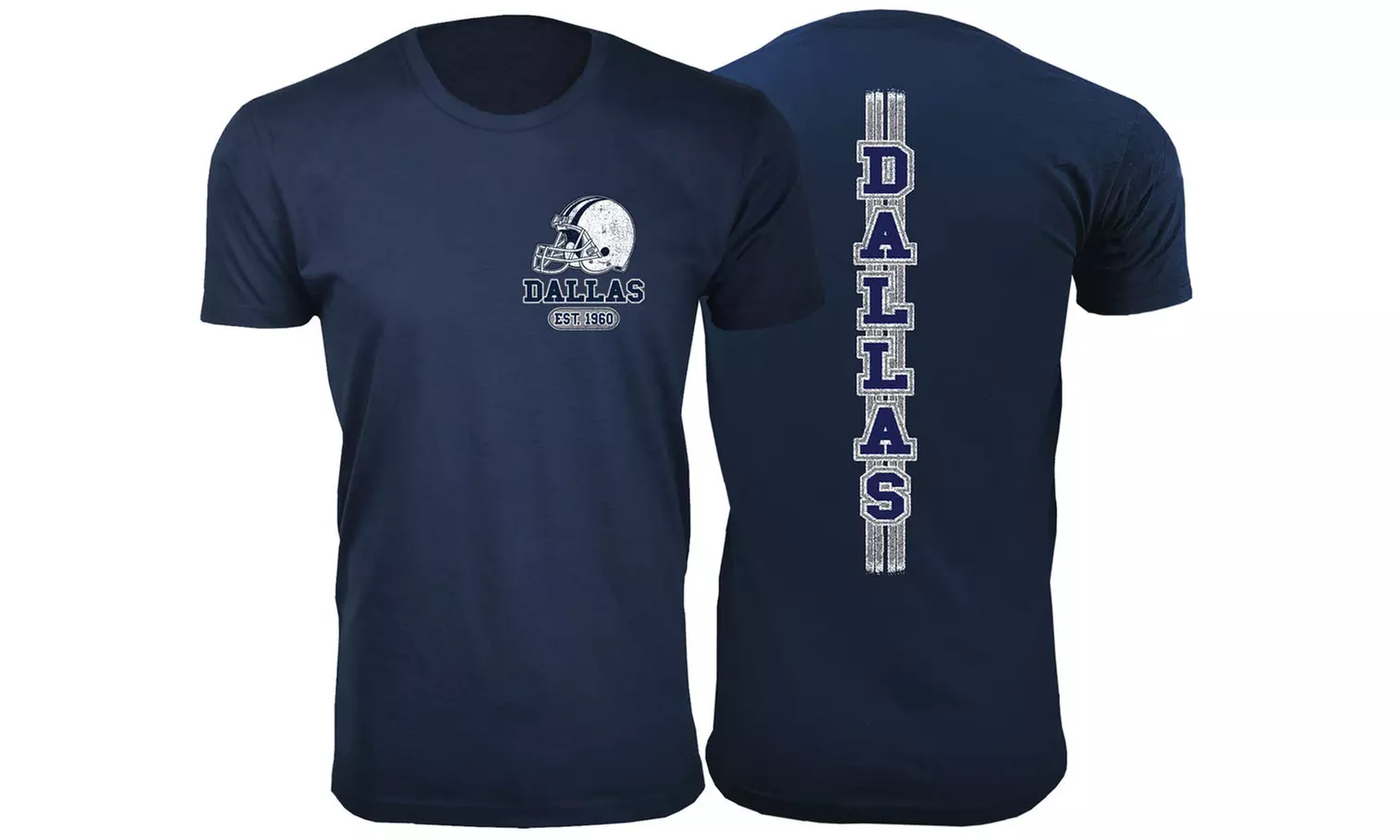 Men's Dallas Football Fan T-Shirts Collection (Extended Sizes Available)