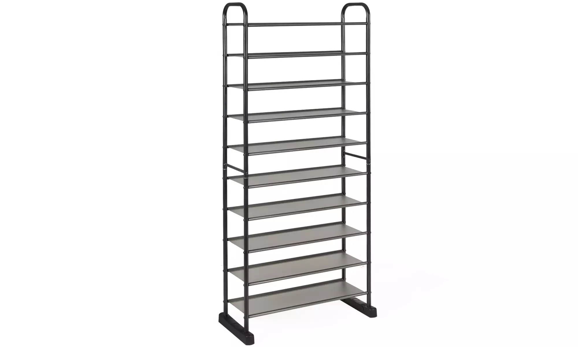 Costway 10-Tier Shoe Rack Space-saving Shoe Organizer Tower - Primary Image