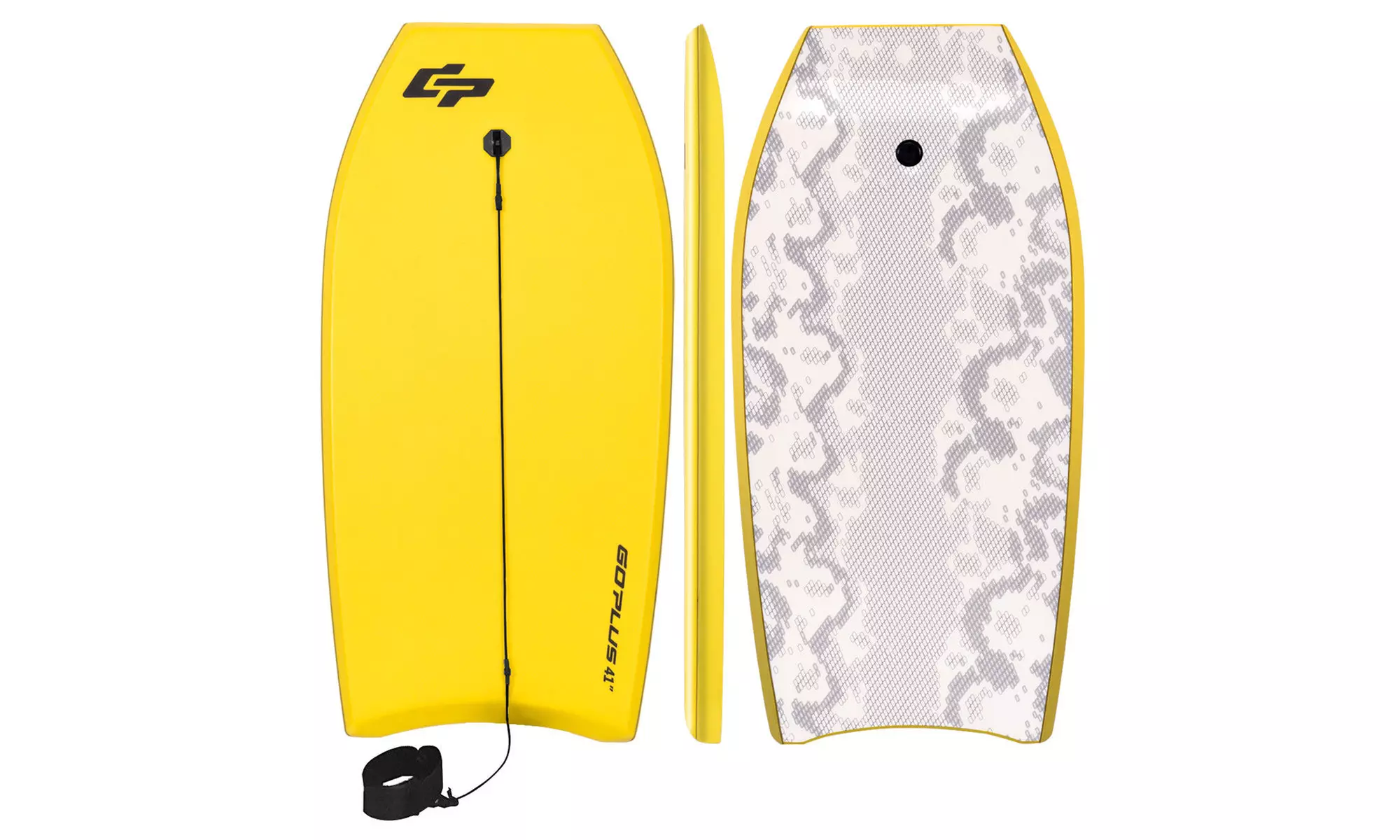 42'' Lightweight Super Bodyboard Surfing W/Leash IXPE Deck EPS Core Boarding