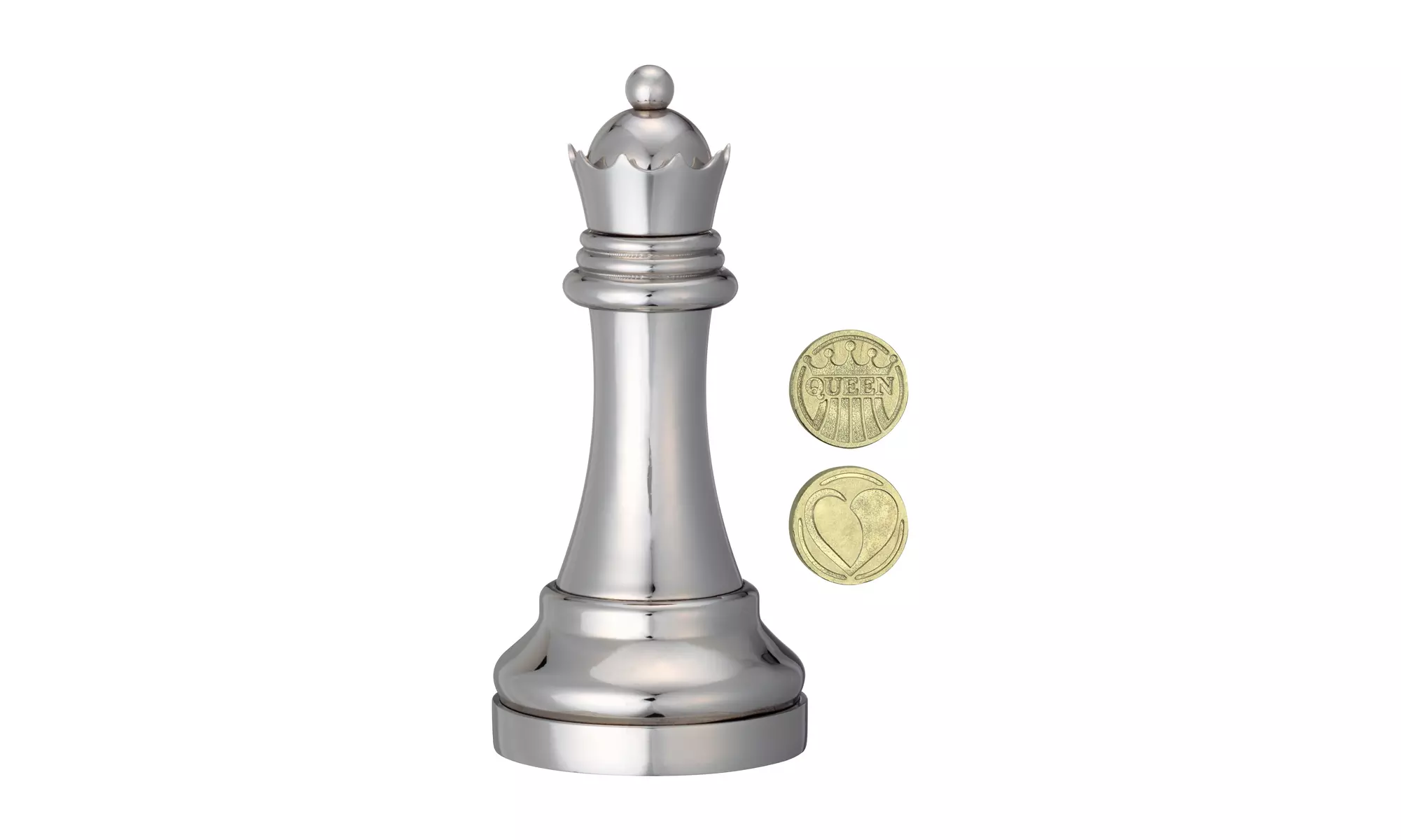 Hanayama Level 3 Cast Chess Puzzle - Queen - Primary Image