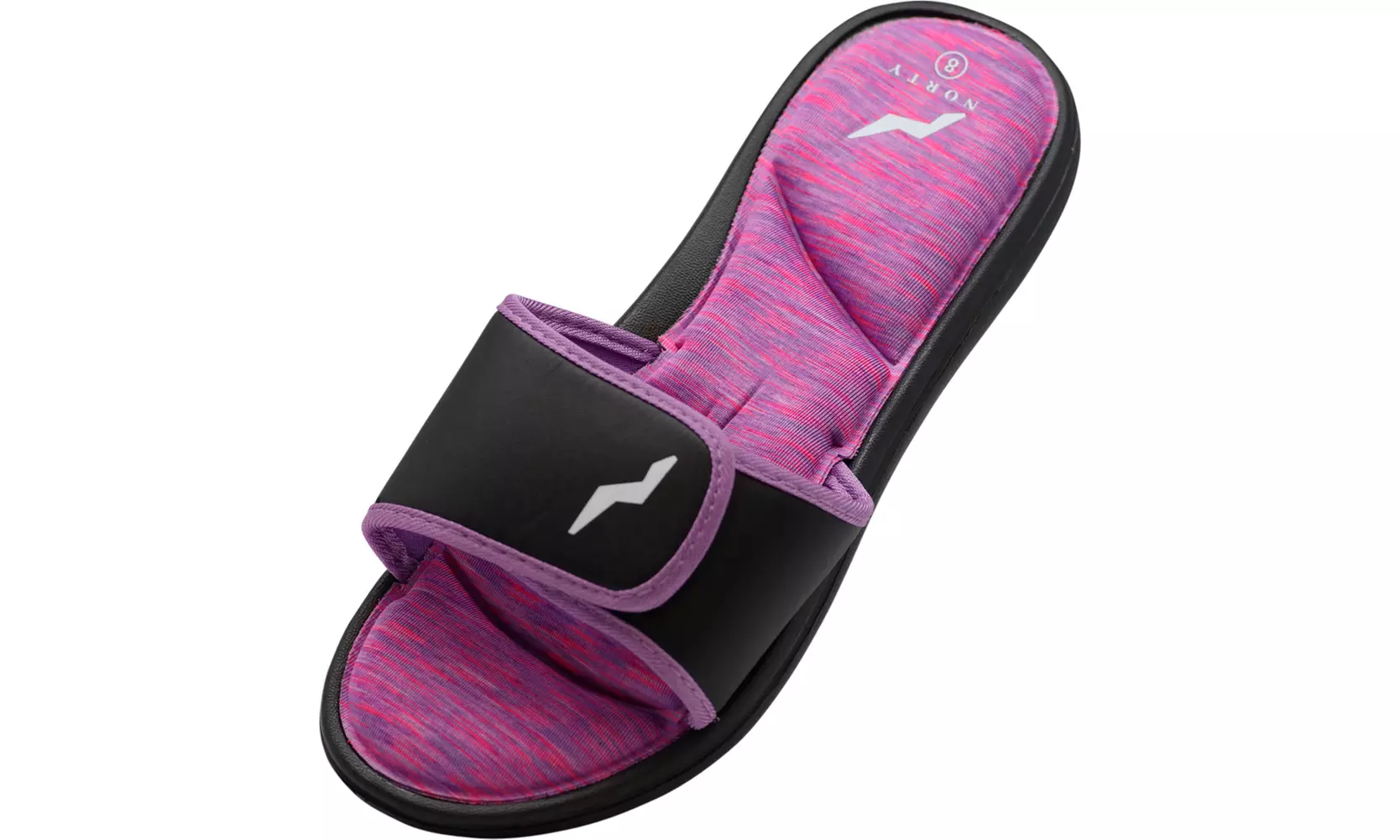 NORTY - Women's Memory Foam Footbed Sandals - Casual for Beach, Pool, Shower - Primary Image