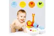 voberry Piano Keyboard Early Educational Infant Toy Lights Music Animal Sounds - Second Medium