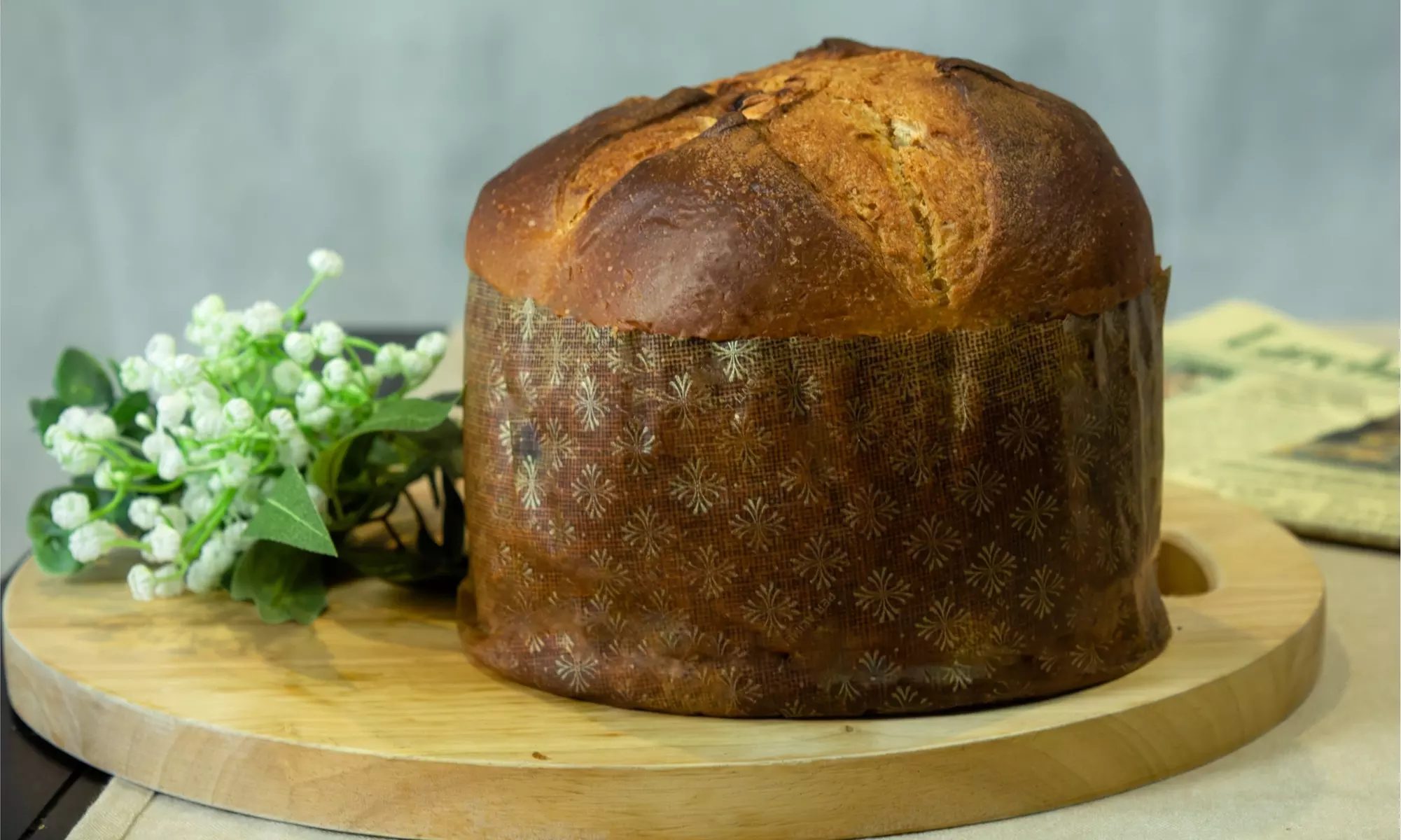 Andy Anand Made In Italy Sugar Free Chocolate Cranberry Panettone Bread - Primary Image