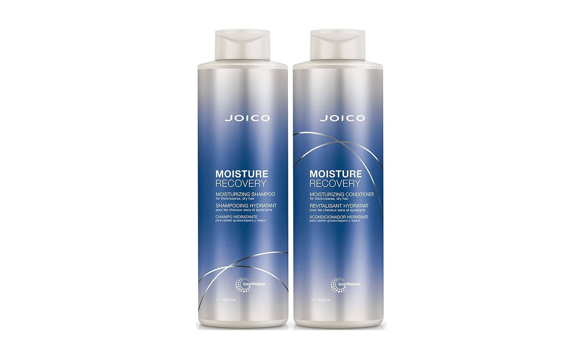 Joico Moisture Recovery Shampoo & Conditioner Duo Set, 33.8 Fl. Oz. Each