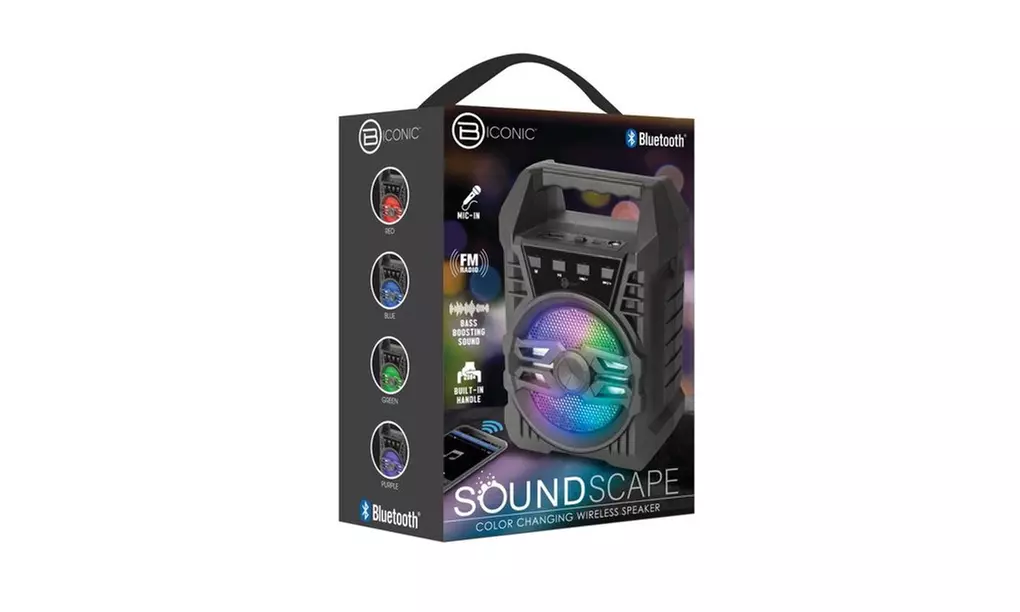 B-Iconic SoundWhiz speaker - Black - Primary Image