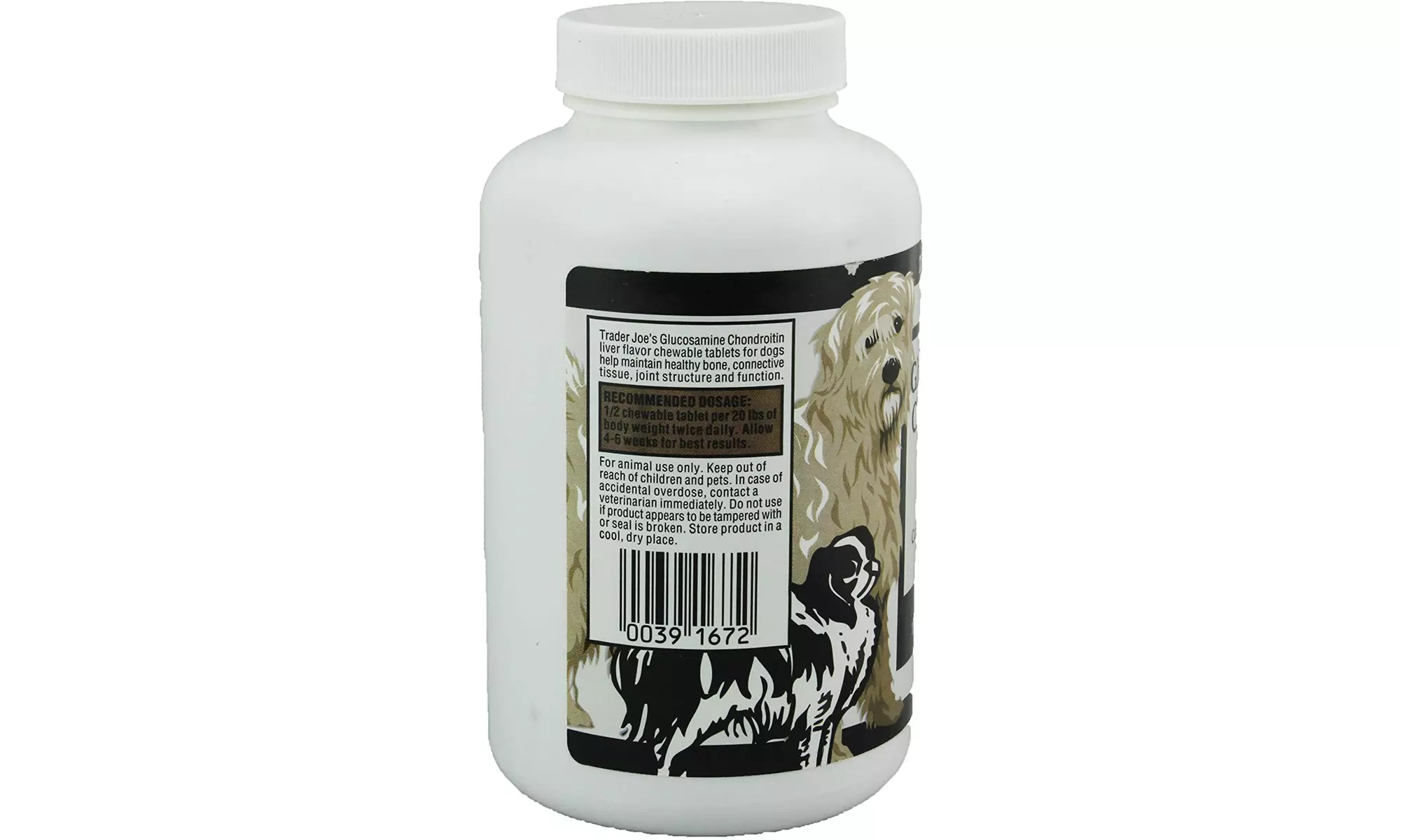 Trader Joe's Glucosamine Chondroitin for Dogs (2 Pack) - Second Medium