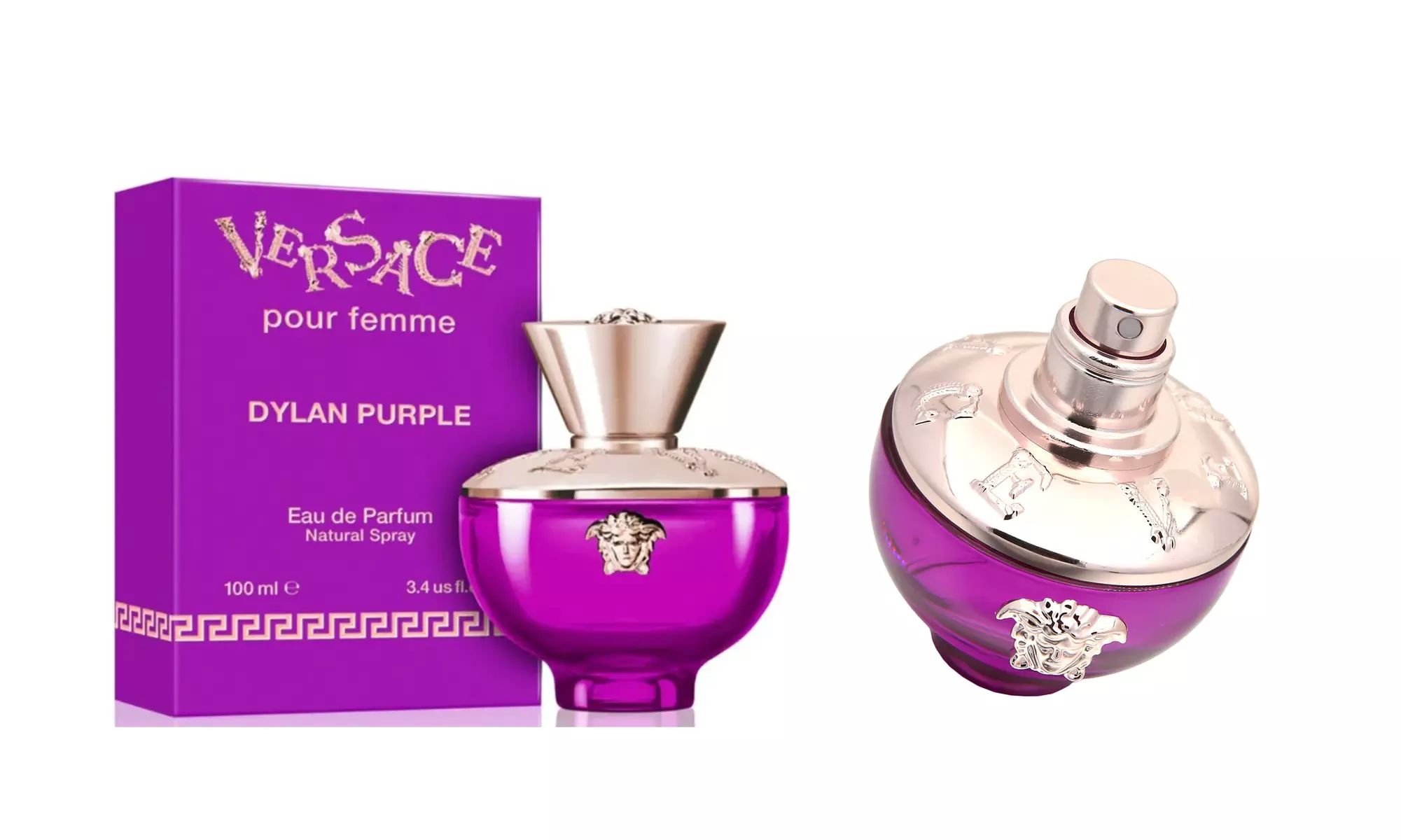 Versace Dylan Purple Womens EDP 3.4 Oz - Primary Image
